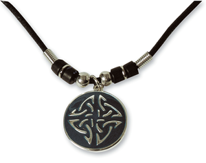 Blue Celtic Necklace Nickel Free