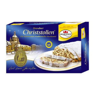 Dr. Quendt Dresdner Christmas Stollen -- 2.2 lbs (1 kg)