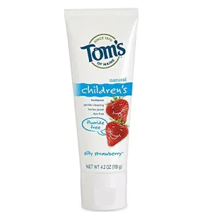 Tom's of Maine Children's Natural Toothpaste Fluoride-Free Silly Strawberry™ -- 4.2 oz