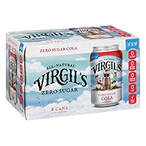 Virgil's Zero Sugar Cola 12 oz --  6 pack CAN