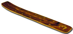 Blue Pearl OM Symbol Incense Burner Ashcatcher