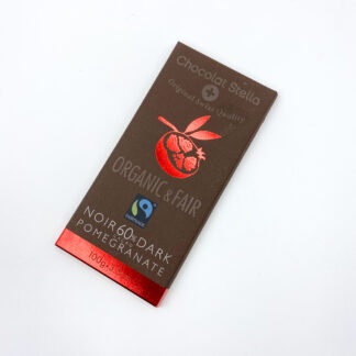 Chocolate Stella 60% Dark Pomegranate – 1 Bar