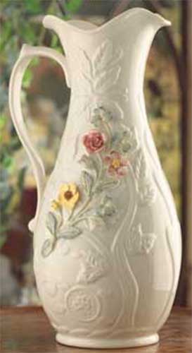 Belleek 3546 Avondale Pitcher 10"