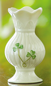 Belleek 2039 Connemara Vase 4"