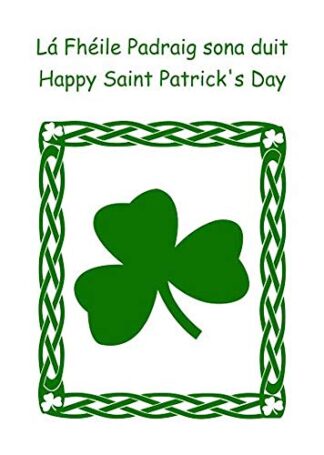 Glen Gallery St. Patrick's Day Greeting CardGG E704 ST PAT