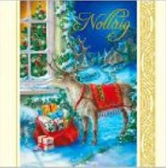 Glen Gallery Reindeer X-mas Greeting CardGG B1201 REINDE