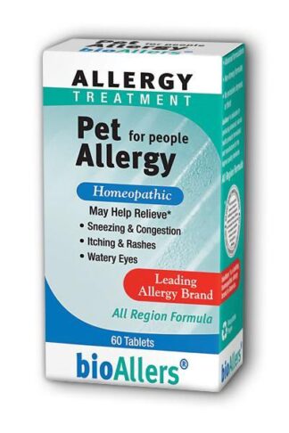 BioAllers Pet Allergy Treatment For People -- 60 Tablets
