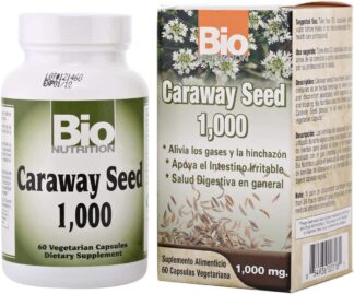 Bio Nutrition Caraway Seed 1,000 mg -- 60 Vegetarian Capsules