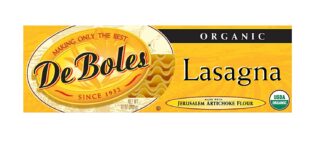 Deboles Organic Artichoke Flour Lasagna