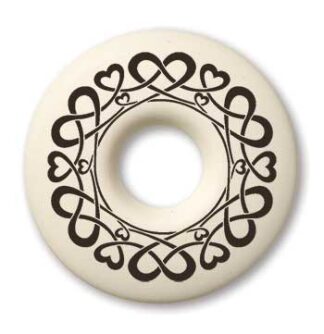 Touchstone Pottery Heart Annulus Large Porcelain Pendant