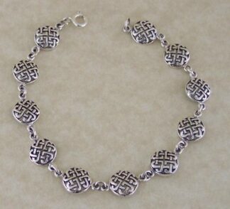 CT CTB16 Sterling Silver Celtic Knot Bracelet