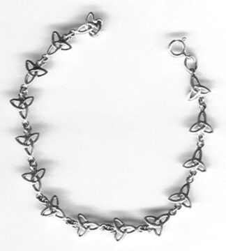 CT CTB36 Sterling Silver Trinity Knot Bracelet
