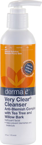 Derma E Very Clear Cleanser -- 6 fl oz