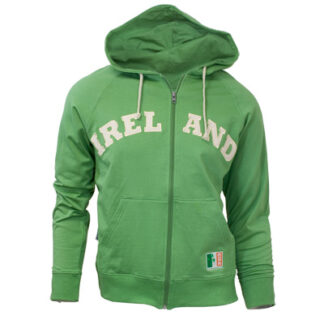 Croker Green Ireland Zip Hoodie