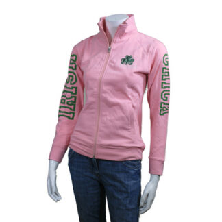 Croker Irish Chick Pink Zip Jacket