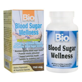 Bio Nutrition Blood Sugar Wellness -- 60 Vegetarian Capsules