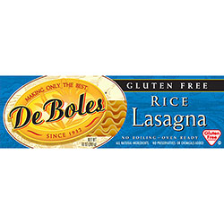 Deboles Rice Lasagna