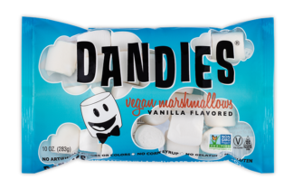 Dandies Air Puffed Marshmallows Gluten Free Classic Vanilla 10 o