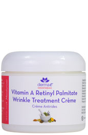 Derma E Vitamin A Wrinkle Treatment Creme -- 4 oz