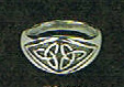 Sterling Silver Double Trinity Knot Ring 113 (113-11)