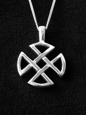 Sterling Silver Celtic Cross Pendant 5232