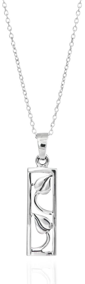 Sterling Silver Rennie Mackintosh Tulip Necklace 5383