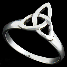 Sterling Silver Trinity Knot Ring Size 8 RG TRIN545-8