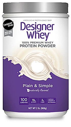 Designer Wellness Designer Whey Protein Powder Natural -- 2 lbs