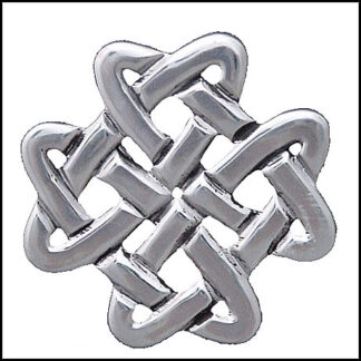 Sterling Silver Celtic Love Knot Pin Pendant