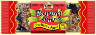 Divine Foods Boomi Bar Cranberry Apple -- 48 g
