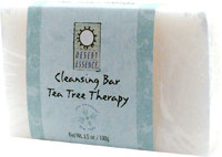 Desert Essence Tea Tree Therapy Cleansing Soap Bar -- 3 oz
