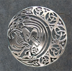 Keltic Designs Arianrhod - MoonSpirit – BROOCH STERLING SILVER