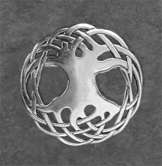 Keltic Designs Tree of Life – BROOCH STERLING SILVER