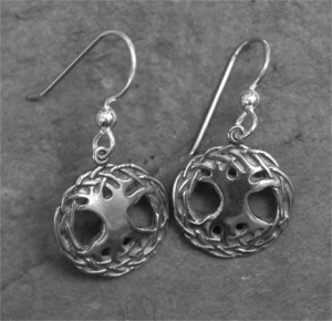 Keltic Designs Sterling Silver Tree of Life - Earrings