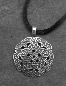 Keltic Designs Sterling Silver Pentacle Knot - Large PENDANT