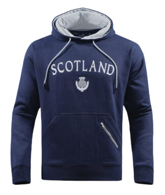 Scotland Hoody Navy with Gray HSSCN
