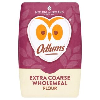 Odlums Irish EXTRA COARSE Wholemeal Flour -- 4.4 lb (2 kg)