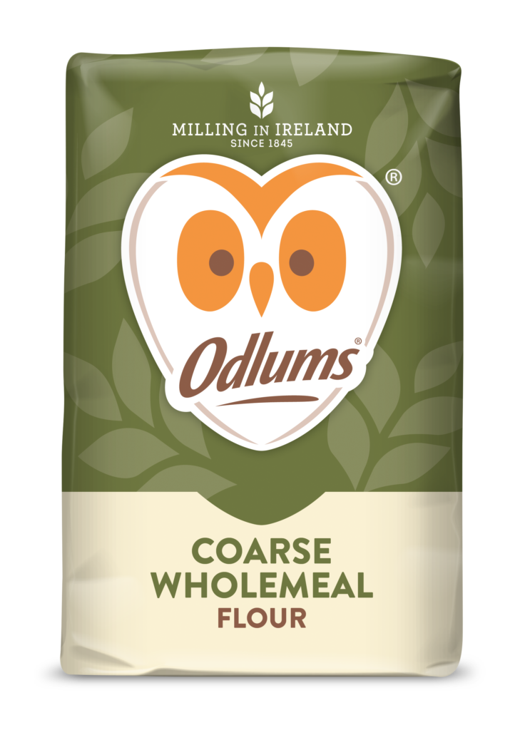 Odlums Irish COARSE Wholemeal Flour -- 4.4 lb (2 kg)