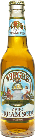 Virgil's Zero Sugar Cream Soda -- 12 oz