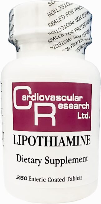 Cardiovascular Research Lipothiamine -- 250 Tablets