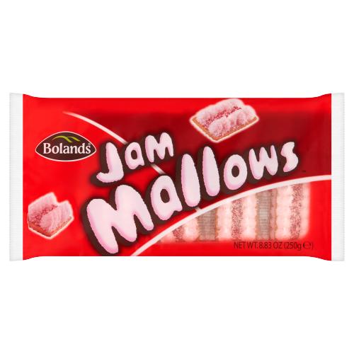 Bolands of Ireland Jam Mallows Mikado Biscuits – 250g