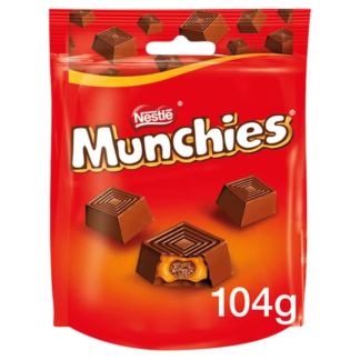 Nestle Munchies Milk Chocolate & Caramel Pouch -- 104g