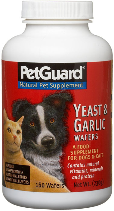 PetGuard Yeast & Garlic -- 160 Wafers