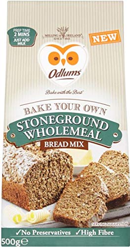 Odlums Stoneground Wholemeal Bread Mix -- 500g