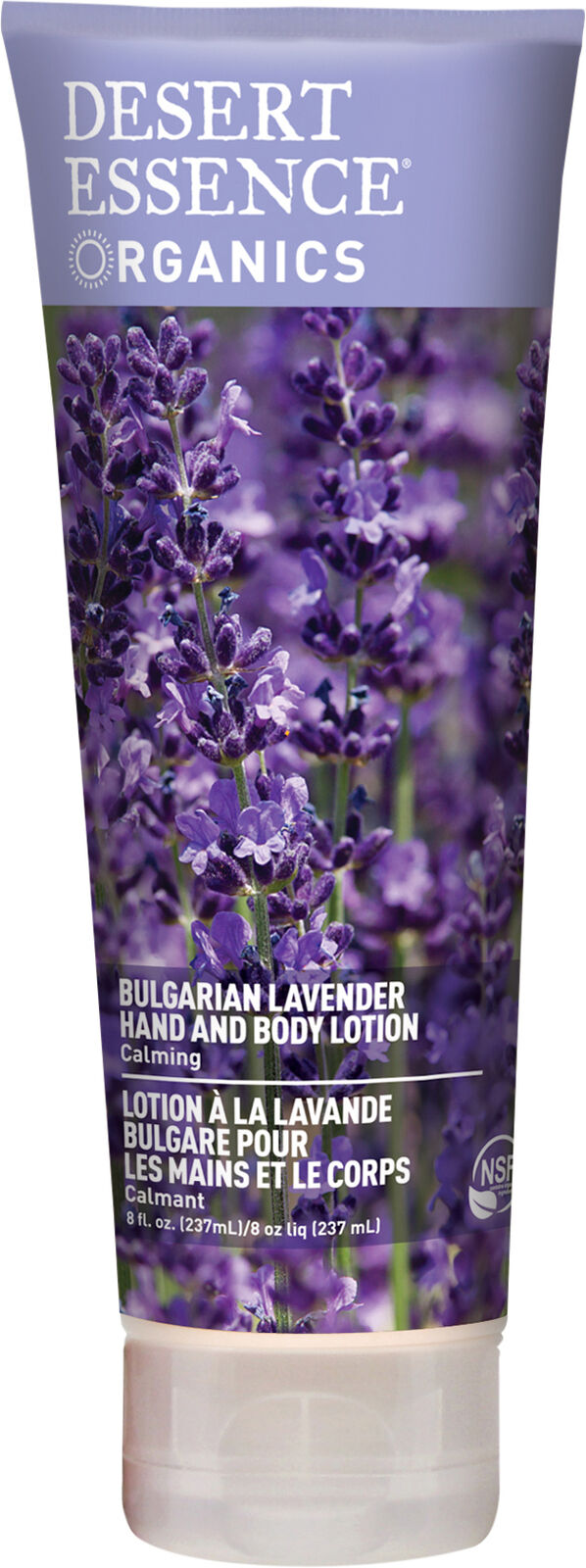 Desert Essence Organic Bulgarian Lavender Hand and Body Lotion 8 fl oz