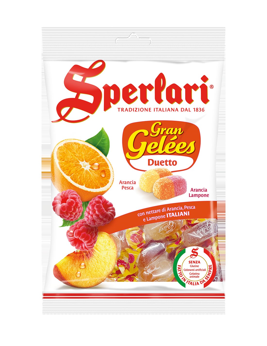 Sperlari Duetto Combination Flavored Jelly Candy – 175g