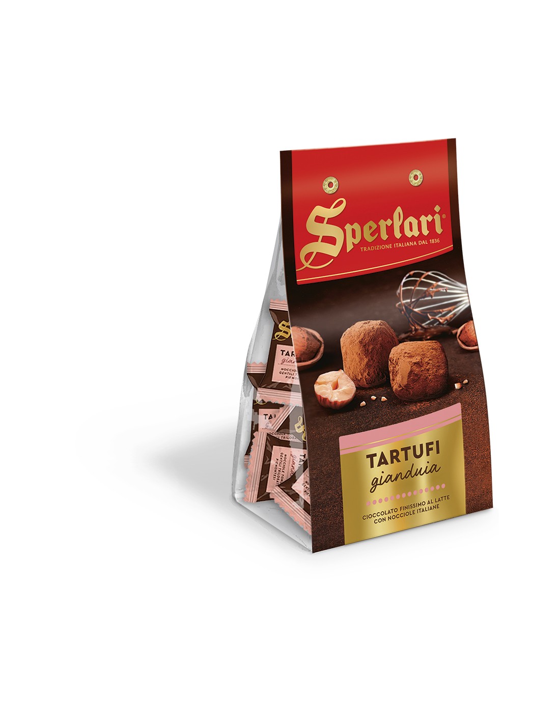 Sperlari Milk Chocolate & Hazelnut Truffles “Gianduja” -- 160g
