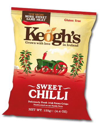 Keogh’s Sweet Chilli And Red Pepper Crisps -- 50g