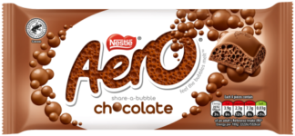 Nestle Aero Giant Milk Chocolate Bar -- 3.17oz (90g)