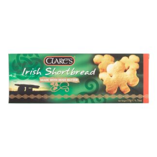 Clare’s Irish Shortbread Shamrocks -- 4.76oz (135g)